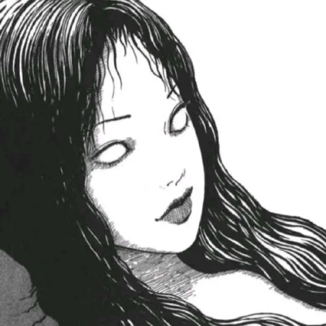 黑白色系简约女头（黑白色系简约女头）