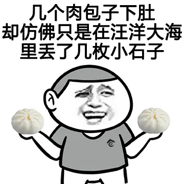 几个肉包子下肚却仿佛只是再汪洋大海里丢了几枚小石子