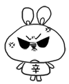 小辛兔表情包_动图_兔子表情包
