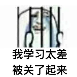 我学习太差被关了起来