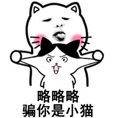略略略，骗你是小猫
