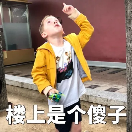 楼上是个傻子