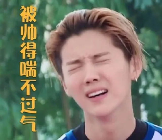 快来收鹿晗表情包啦_鹿晗_明星表情
