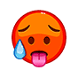 难受 （黄脸表情包）