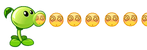 豌豆射手晕了 emoji 表情包（豌豆射手晕了 emoji 表情包）