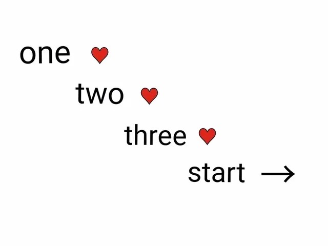 onetwothreestart→
