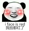 我脸都红了（i face is red）（我脸都红了（i face is red））