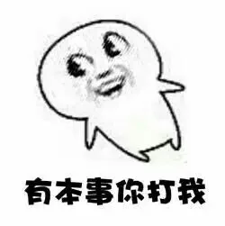 有本事你打我