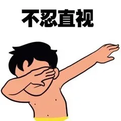 不忍直视