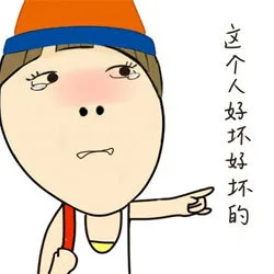 这个人好坏好坏的