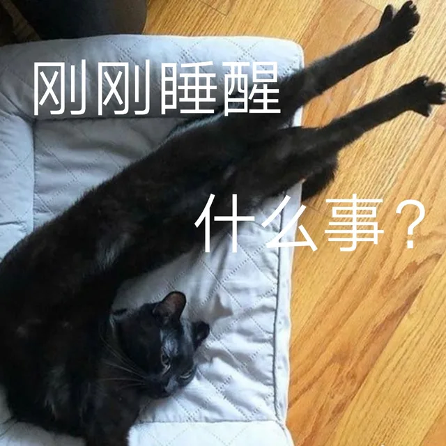 刚刚睡醒什么事?