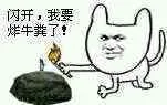 闪开，我要炸牛粪了！（闪开，我要炸牛粪了！）