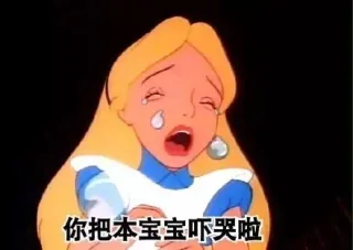 你把本宝宝吓哭啦