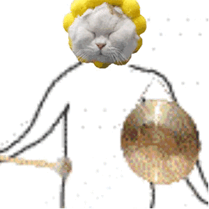 猫咪敲锣（猫咪敲锣）