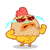 小鸡哭泣的奔跑