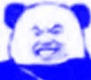 蓝色交叉手思考中