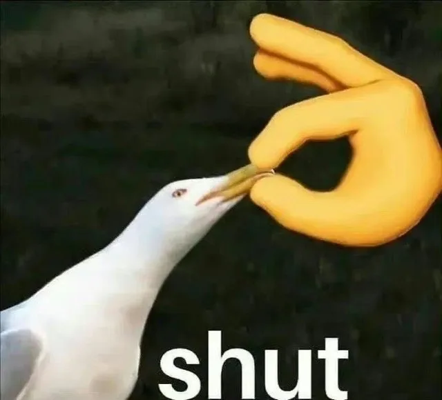 shut(闭嘴)（shut(闭嘴)）