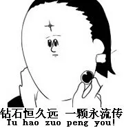 钻石恒久远，一颗永流传（tu hao zuo peng you!）