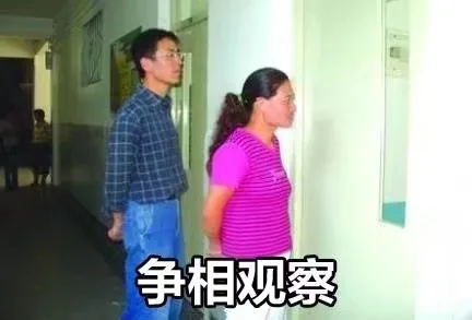 争相观察