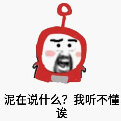 泥在说什么？我听不懂诶（泥在说什么？我听不懂诶）