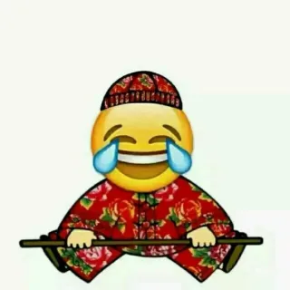 emoji红绿大棉袄_emoji_搞笑_可爱表情包