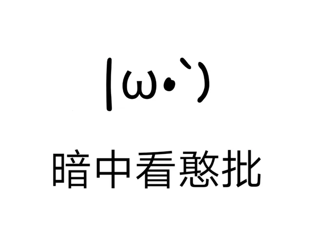 暗中看憨批
