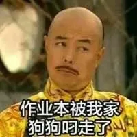 作业本被我家狗狗叼走了