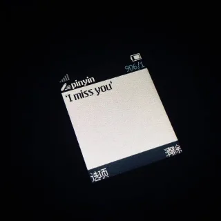 i miss you 我想你
