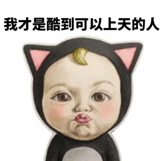 我都是酷到可以上天的人_可爱_sadayuki_萌萌哒表情包