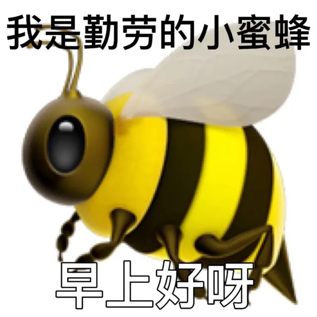 我是勤劳的小蜜蜂早上好呀