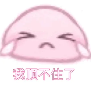 我顶不住了