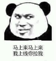 马上来…我上线…你拉我
