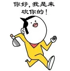 你好，我是来砍你的_二手闲_搞笑表情包