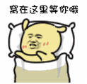 窝在这里等你哦