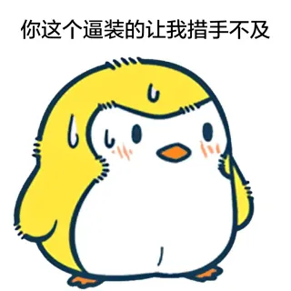 你这个逼装的让我措手不及