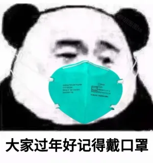 过年假期的我表情包