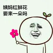 姨妈红鲜花要来一朵吗？