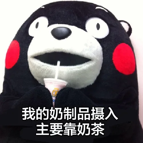 我的奶制品摄入主要靠奶茶