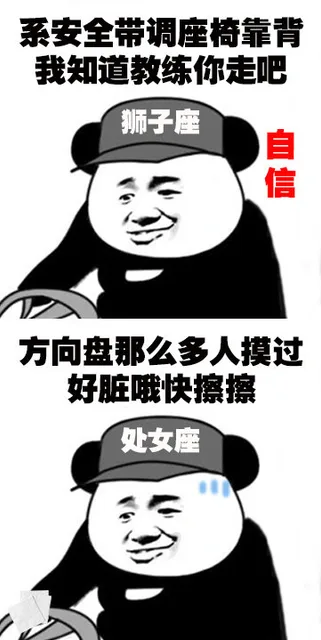 系安全带调座椅靠背我知道教练你走吧狮子座三信方向盘那么多人摸过好脏哦快擦擦处女座