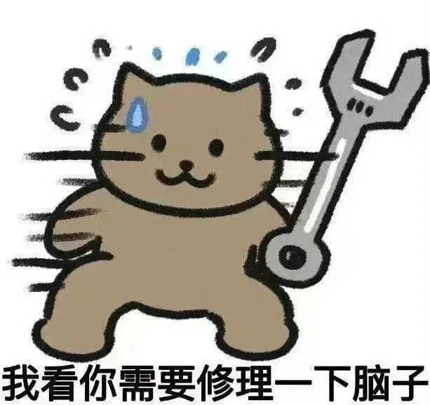 我看你需要修理一下脑子（我看你需要修理一下脑子）