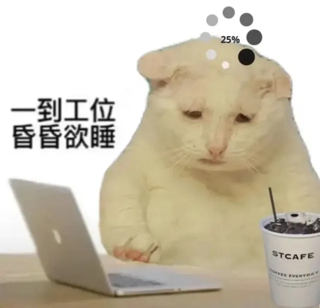25%一到工位昏昏欲睡STCAFE（25%一到工位昏昏欲睡STCAFE）