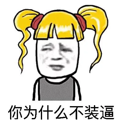 你为什么不装逼（你为什么不装逼）