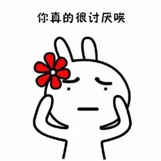 你真的很讨厌唉