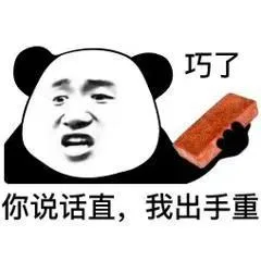 巧了你说话直，我出手重（巧了你说话直，我出手重）