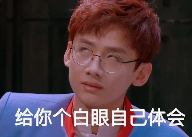 给你个白眼自己体会（给你个白眼自己体会）