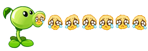 豌豆射手流泪emoji 表情包（豌豆射手流泪emoji 表情包）