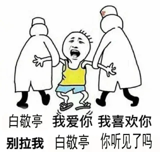 白敬亭迷妹专用表情包_白敬亭