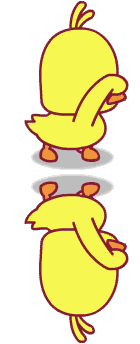 魔性上下小黄鸭跳舞蹦迪 GIF 动图