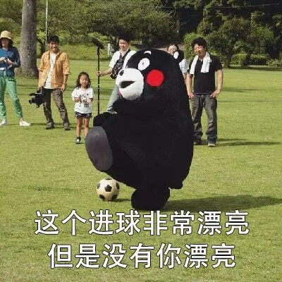 这个进球非常漂亮但是没有你漂亮