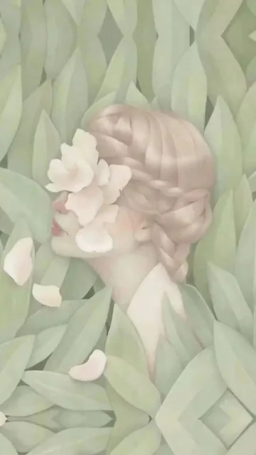 清新的绿色壁纸